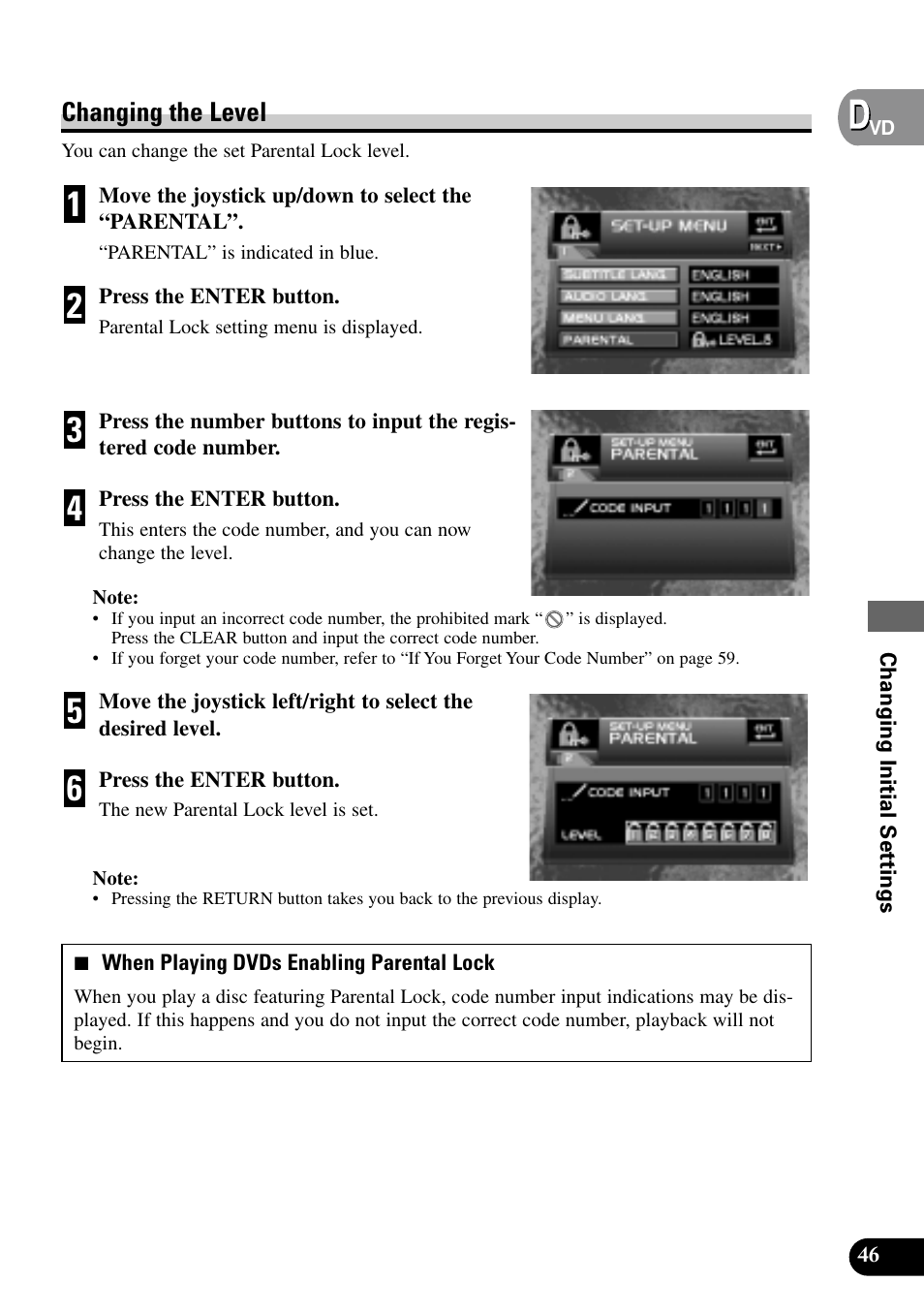 Changing the level | Pioneer XDV-P9 User Manual | Page 49 / 84