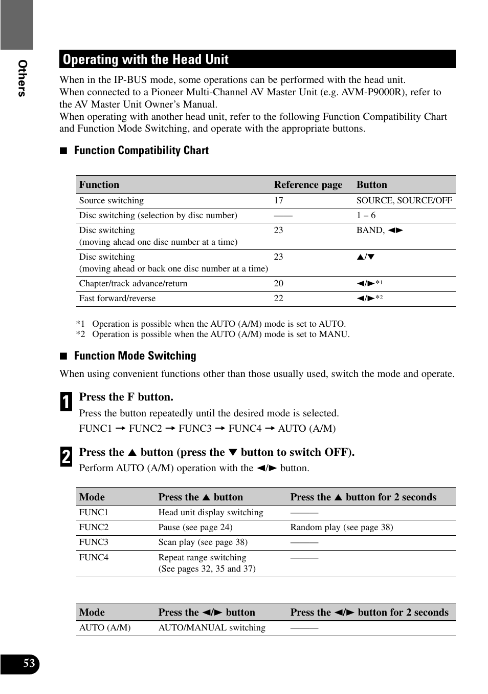 Operating with the head unit | Pioneer XDV-P9 User Manual | Page 56 / 84