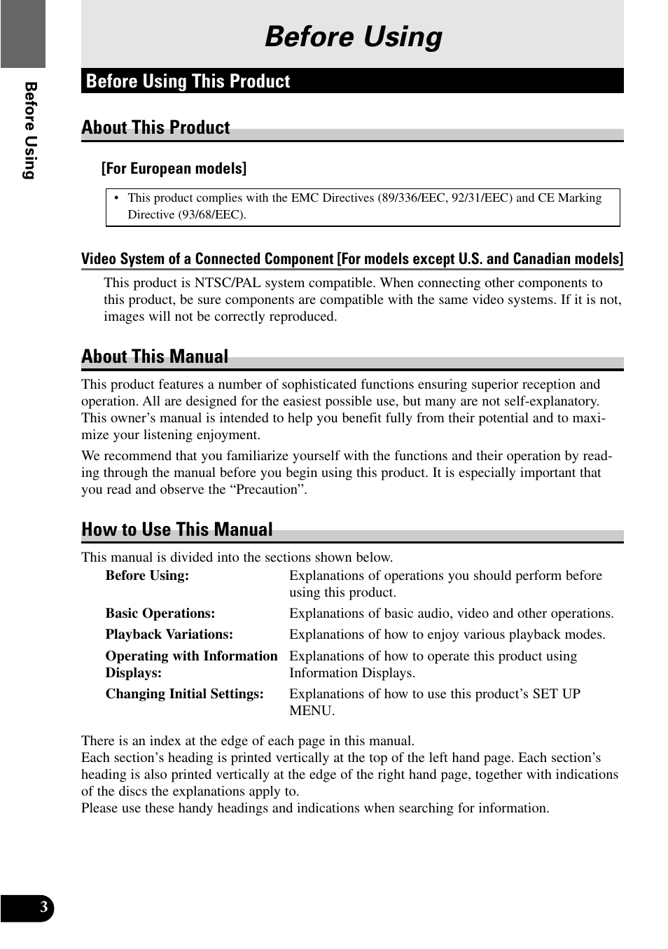 Before using, Before using this product, About this product | About this manual, How to use this manual, Before using this product about this product | Pioneer XDV-P9 User Manual | Page 6 / 84