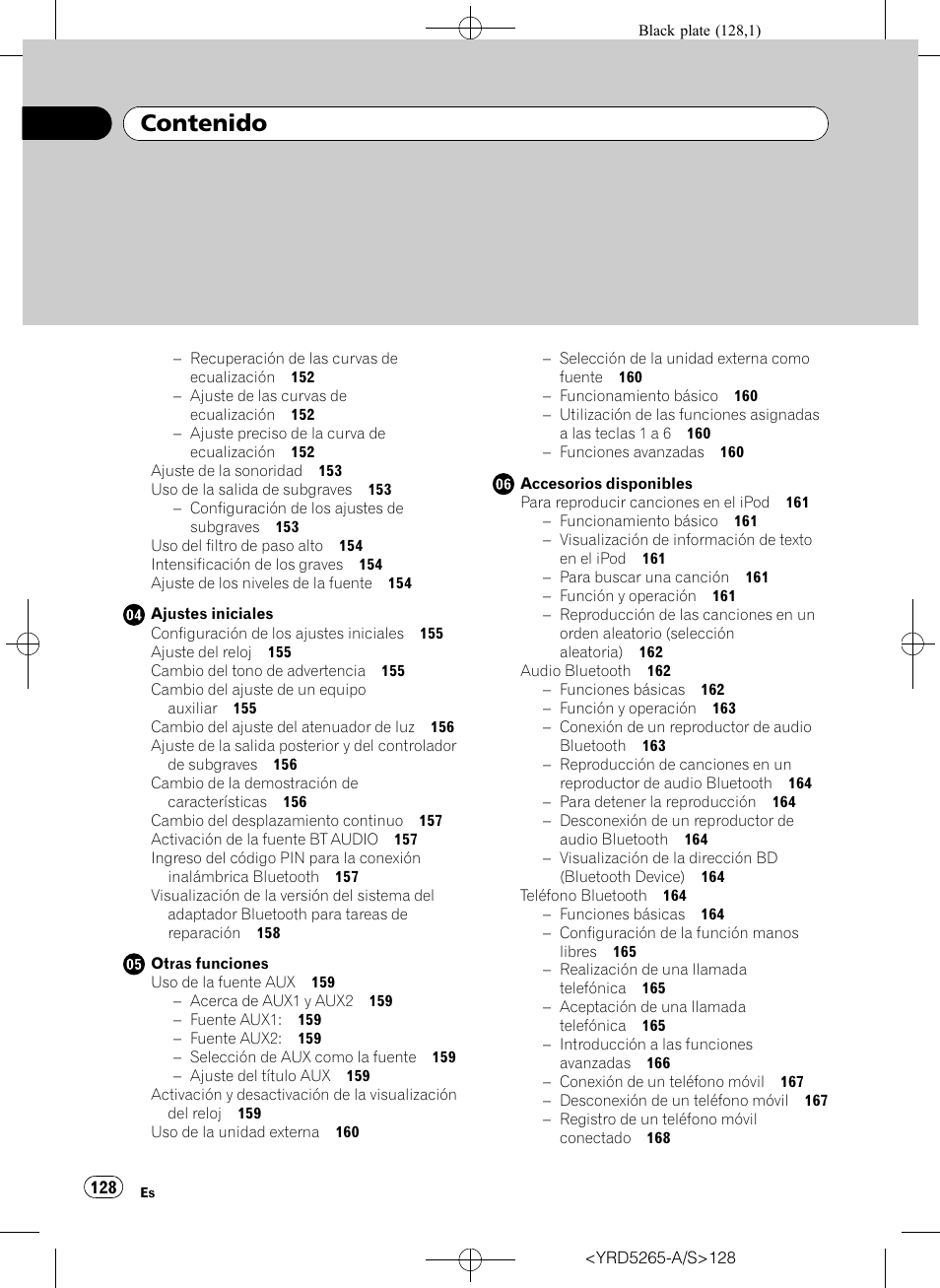 Pioneer DEH P4100UB User Manual | Page 128 / 187