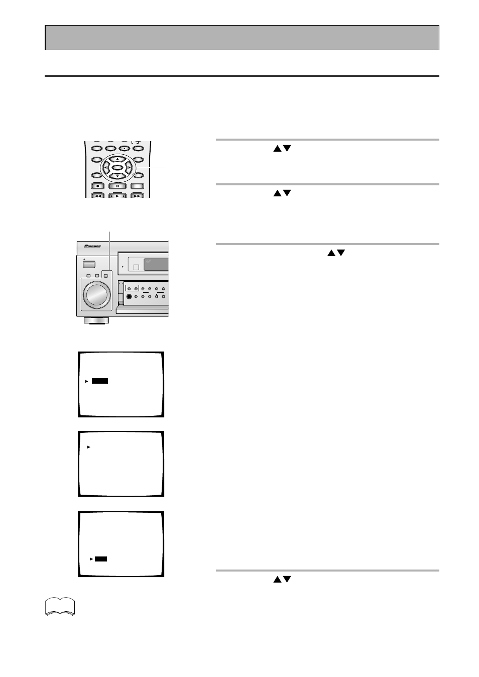 Quick setup, Setting up for surround sound | Pioneer VSX-45TX User Manual | Page 38 / 120