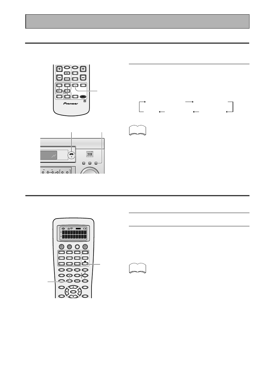 Listening with acoustic calibration eq, Reducing noise during playback, Digital nr function) | 1 press the acoustic eq button, Basic operation | Pioneer VSX-45TX User Manual | Page 50 / 120