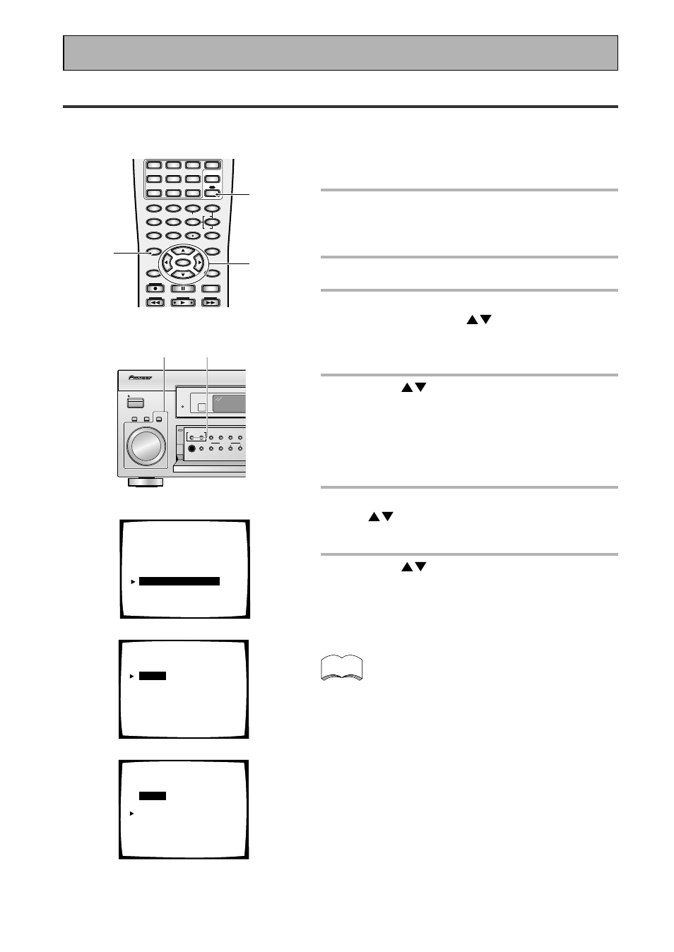 Phono/line setup, Fine tuning your system, The default is phono | Pioneer VSX-45TX User Manual | Page 94 / 120