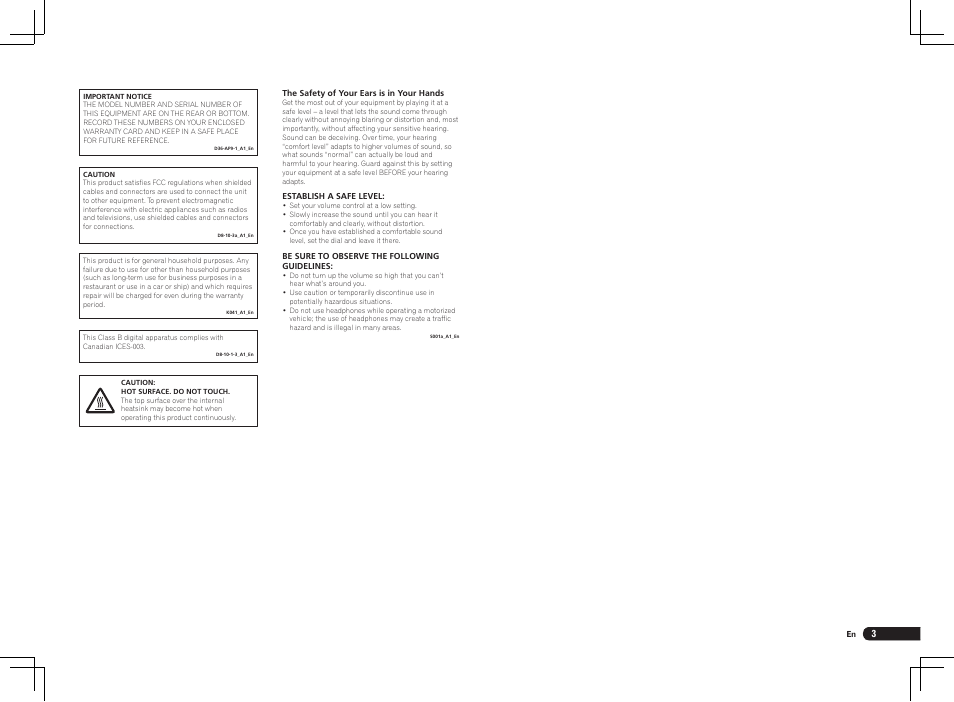 Pioneer VSX-1121-K User Manual | Page 3 / 100