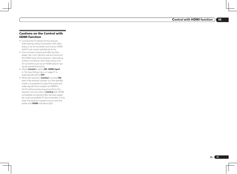 Pioneer VSX-1121-K User Manual | Page 47 / 100