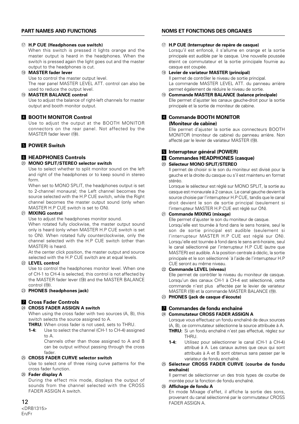 Pioneer DJM-3000 User Manual | Page 12 / 120