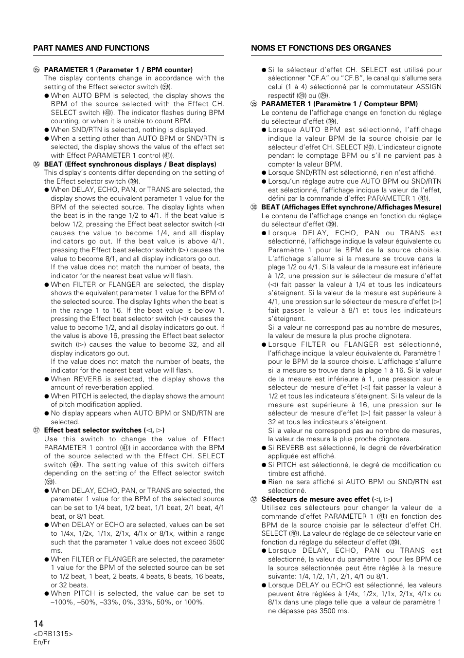 Pioneer DJM-3000 User Manual | Page 14 / 120