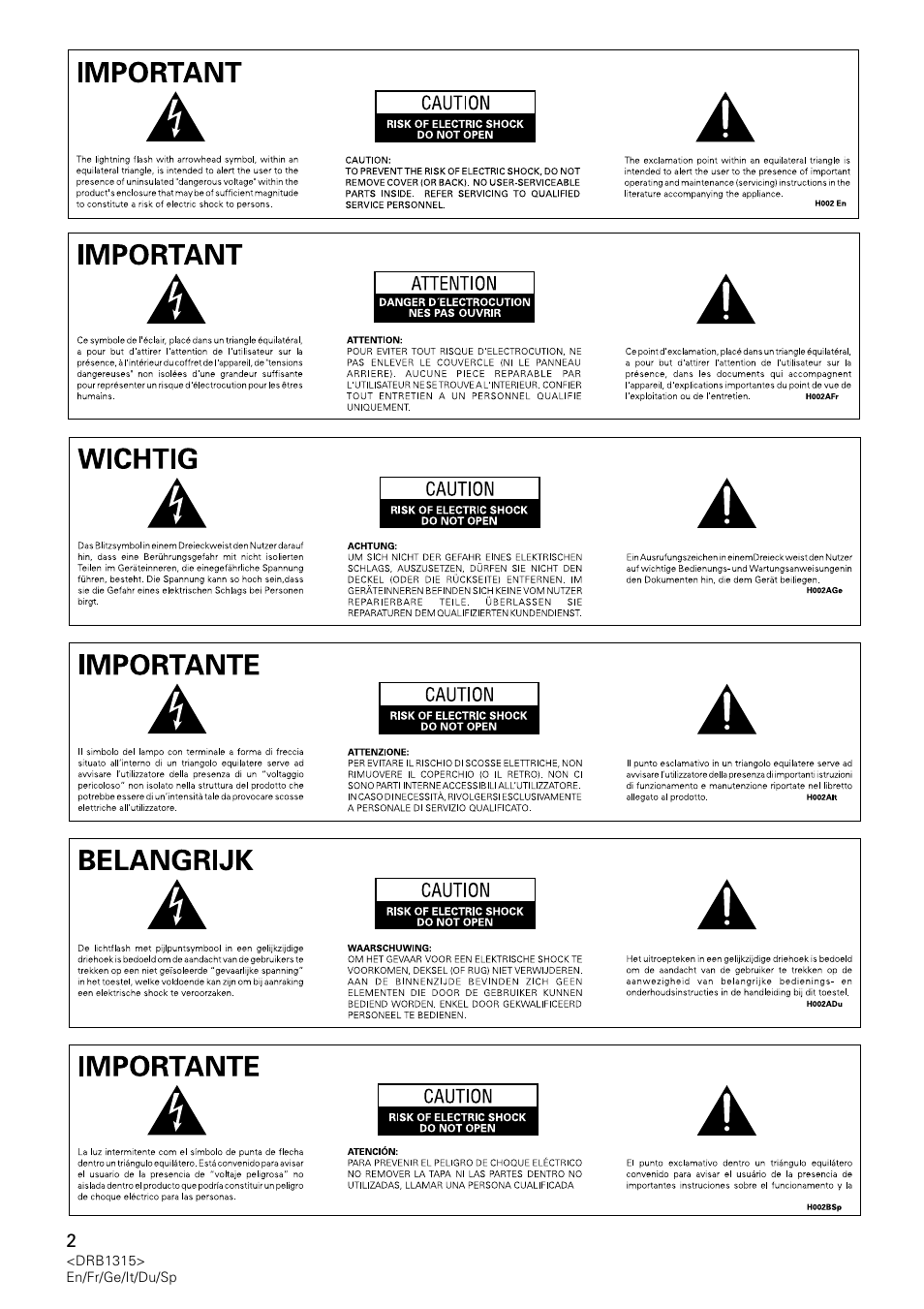 Pioneer DJM-3000 User Manual | Page 2 / 120