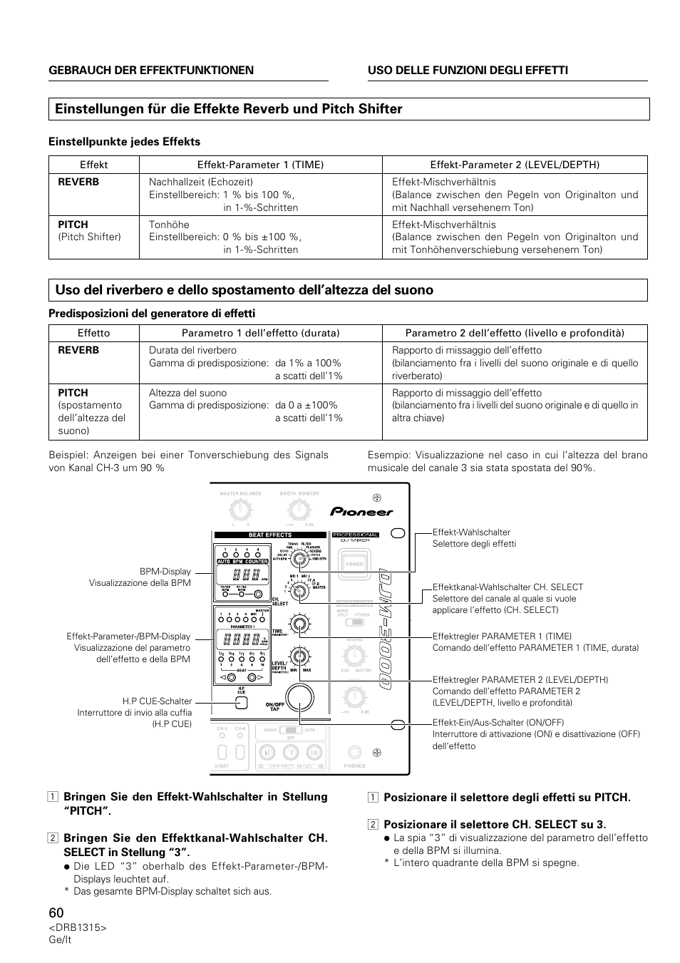 Pioneer DJM-3000 User Manual | Page 60 / 120