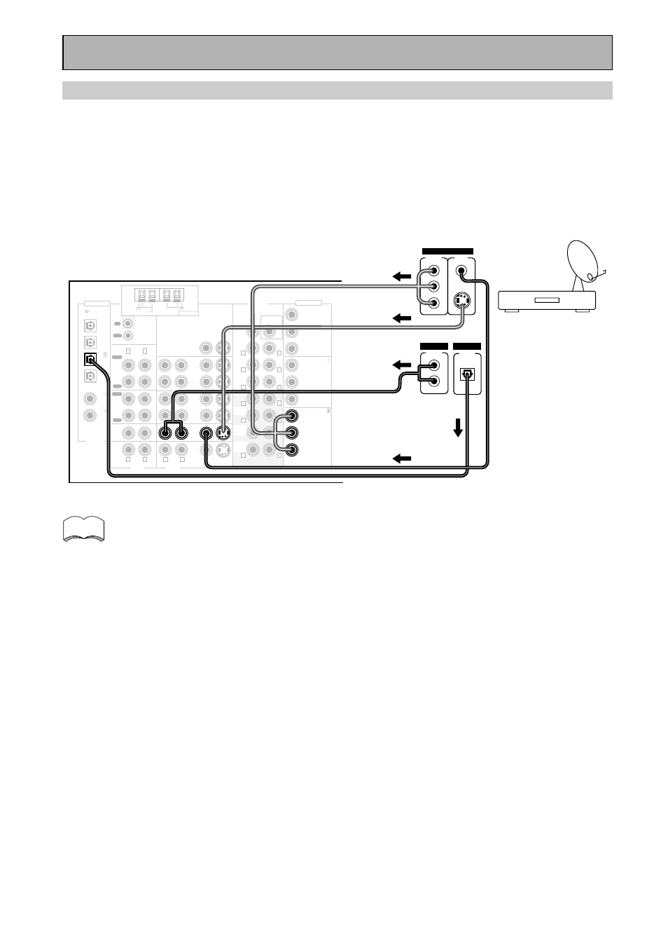Connecting satellite tv (sat) components, Connecting your equipment, Satellite tuner | Pioneer VSX-43TX User Manual | Page 18 / 104