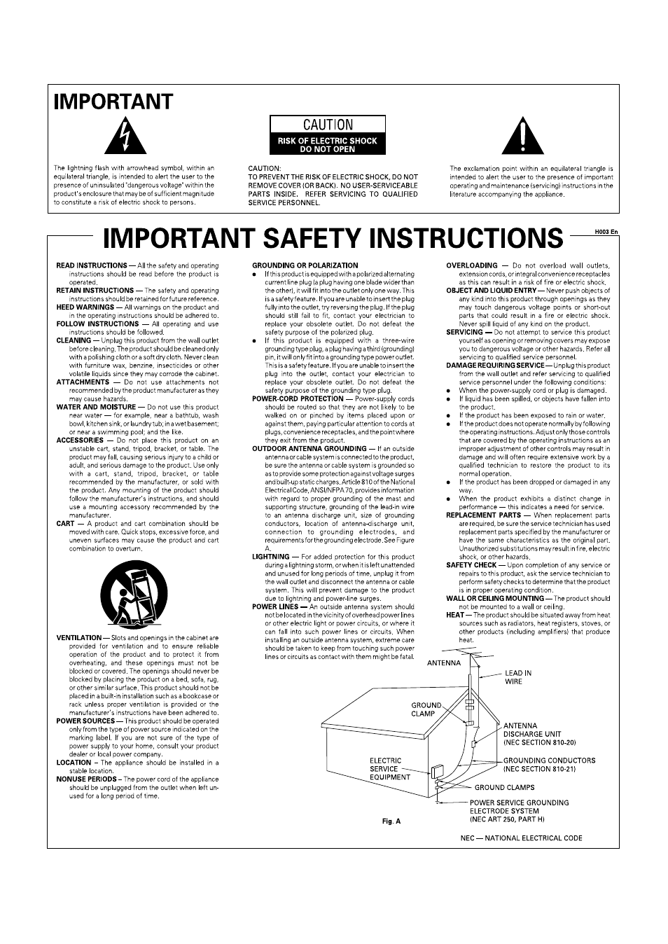 Pioneer VSX-43TX User Manual | Page 3 / 104