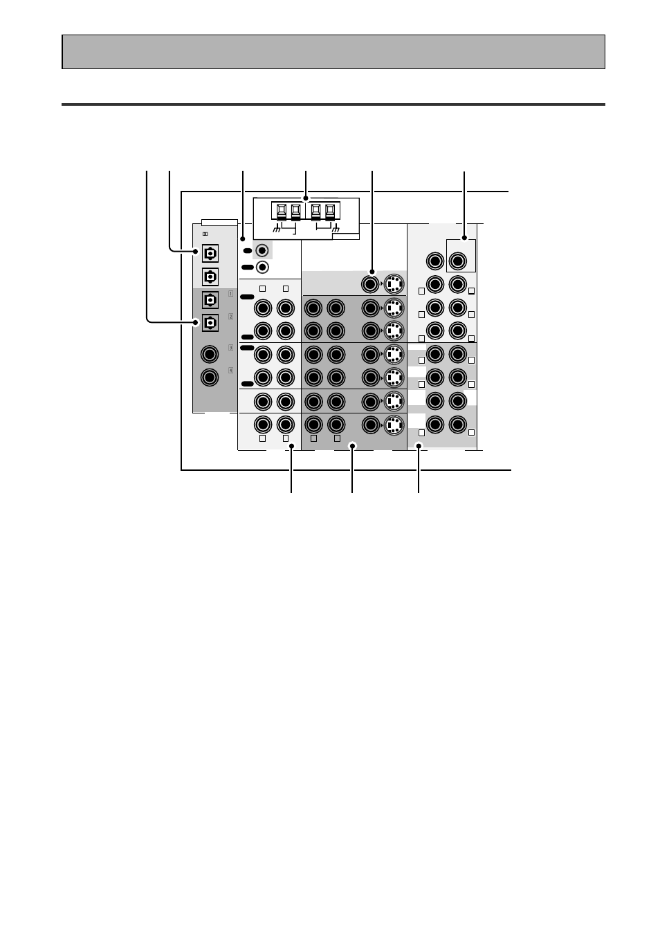 Back panel, Displays & controls, 2 digital out terminals (see page 21) | 3 control in/out terminal (see page 71), 4 radio antenna terminals (see page 23) | Pioneer VSX-43TX User Manual | Page 32 / 104