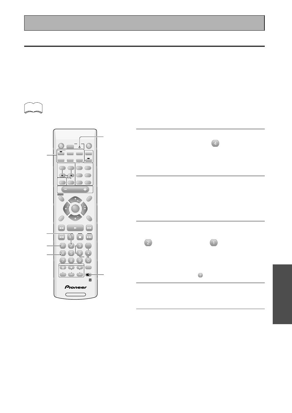 Setting up the direct function, Basic, Remote control of other components | Pioneer VSX-43TX User Manual | Page 63 / 104