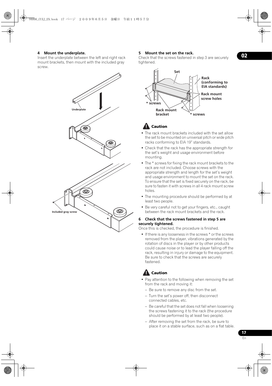 Pioneer BDP-V6000 User Manual | Page 17 / 76
