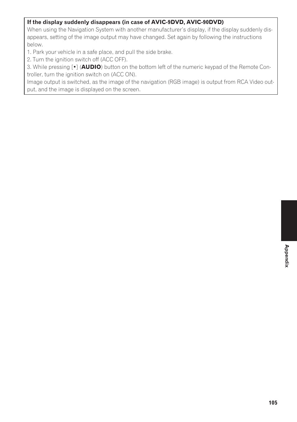 Pioneer CNDV-40R User Manual | Page 107 / 120