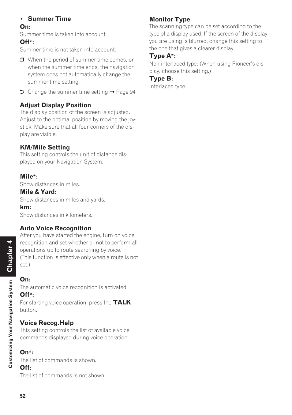 Pioneer CNDV-40R User Manual | Page 54 / 120