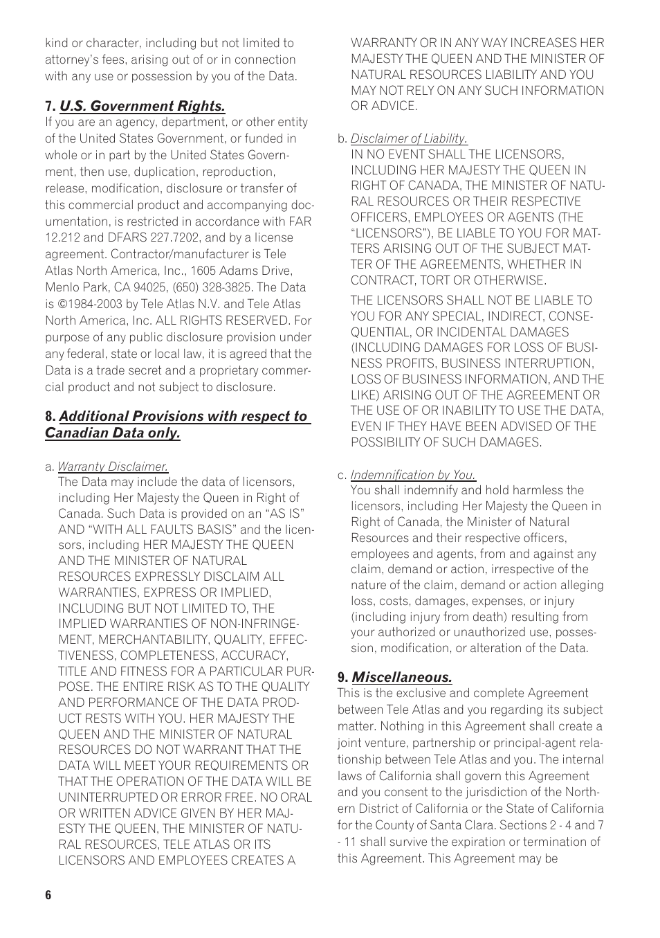 Pioneer CNDV-40R User Manual | Page 8 / 120