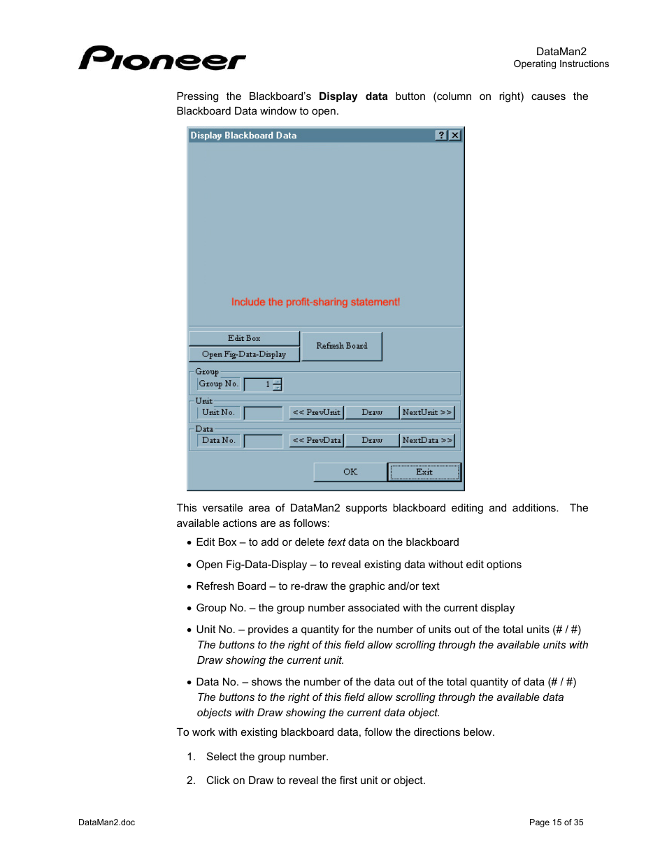 Pioneer DataMan2 DVD-V7400 User Manual | Page 18 / 39