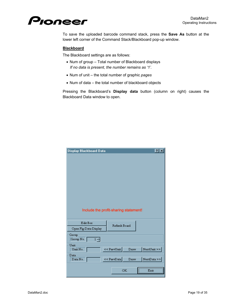 Pioneer DataMan2 DVD-V7400 User Manual | Page 22 / 39