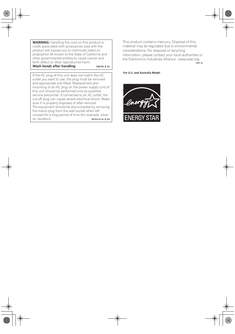 Pioneer Elite VSX-03TXH User Manual | Page 4 / 104