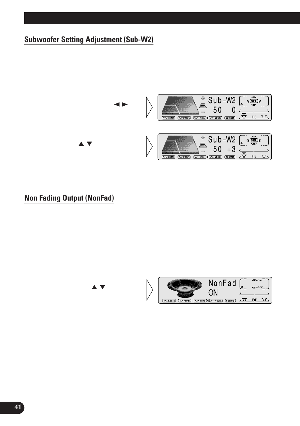 Audio adjustment | Pioneer KEH-P7900R User Manual | Page 42 / 120
