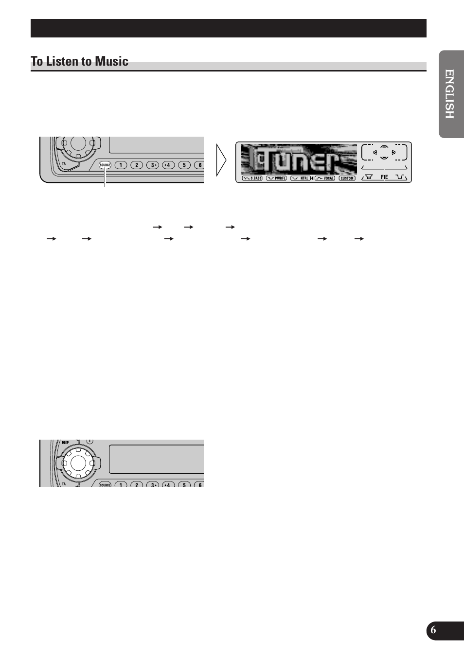 Basic operation, To listen to music | Pioneer KEH-P7900R User Manual | Page 7 / 120