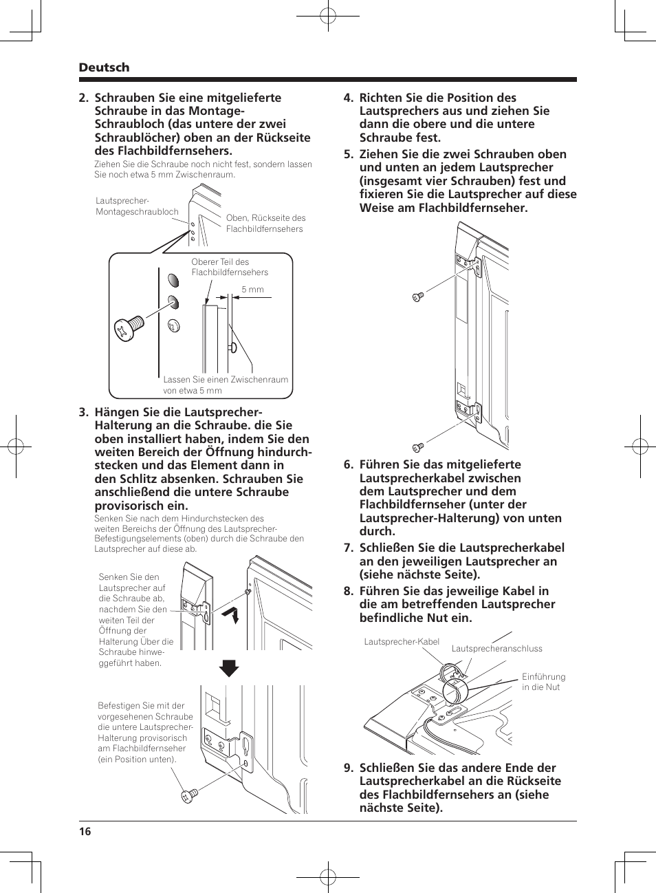 Pioneer KURO PDP-S62 User Manual | Page 16 / 50