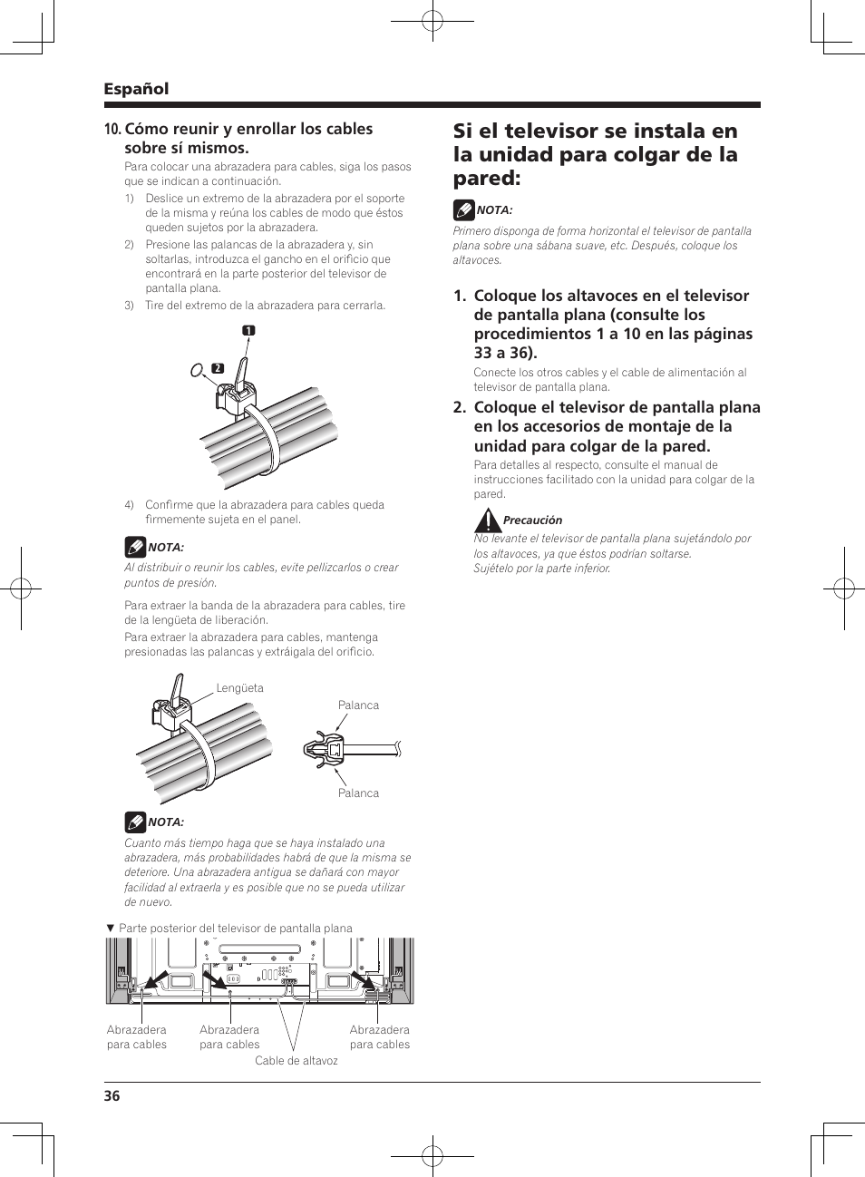 Pioneer KURO PDP-S62 User Manual | Page 36 / 50