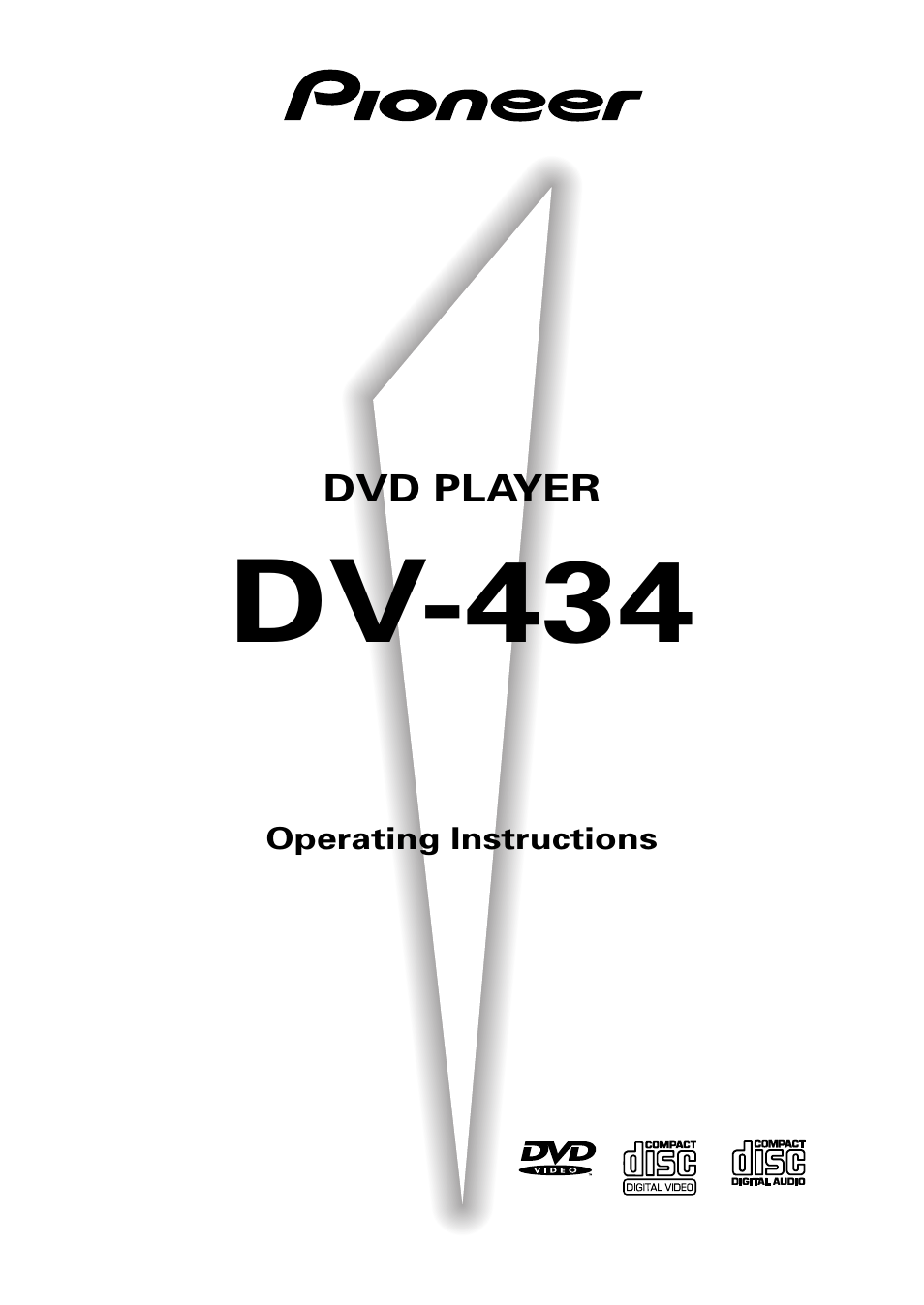 Pioneer DV-434 User Manual | 60 pages