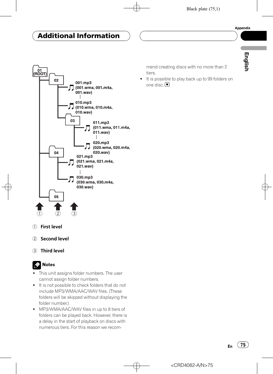 Additional information | Pioneer DEH-P80RS User Manual | Page 75 / 168