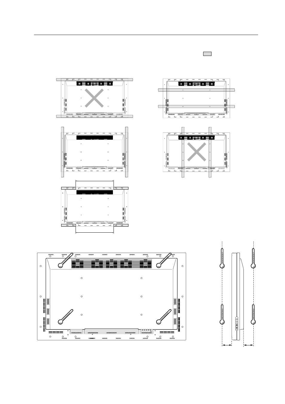 Special installation (embedding in the wall) | Pioneer PDP-501MX User Manual | Page 31 / 115