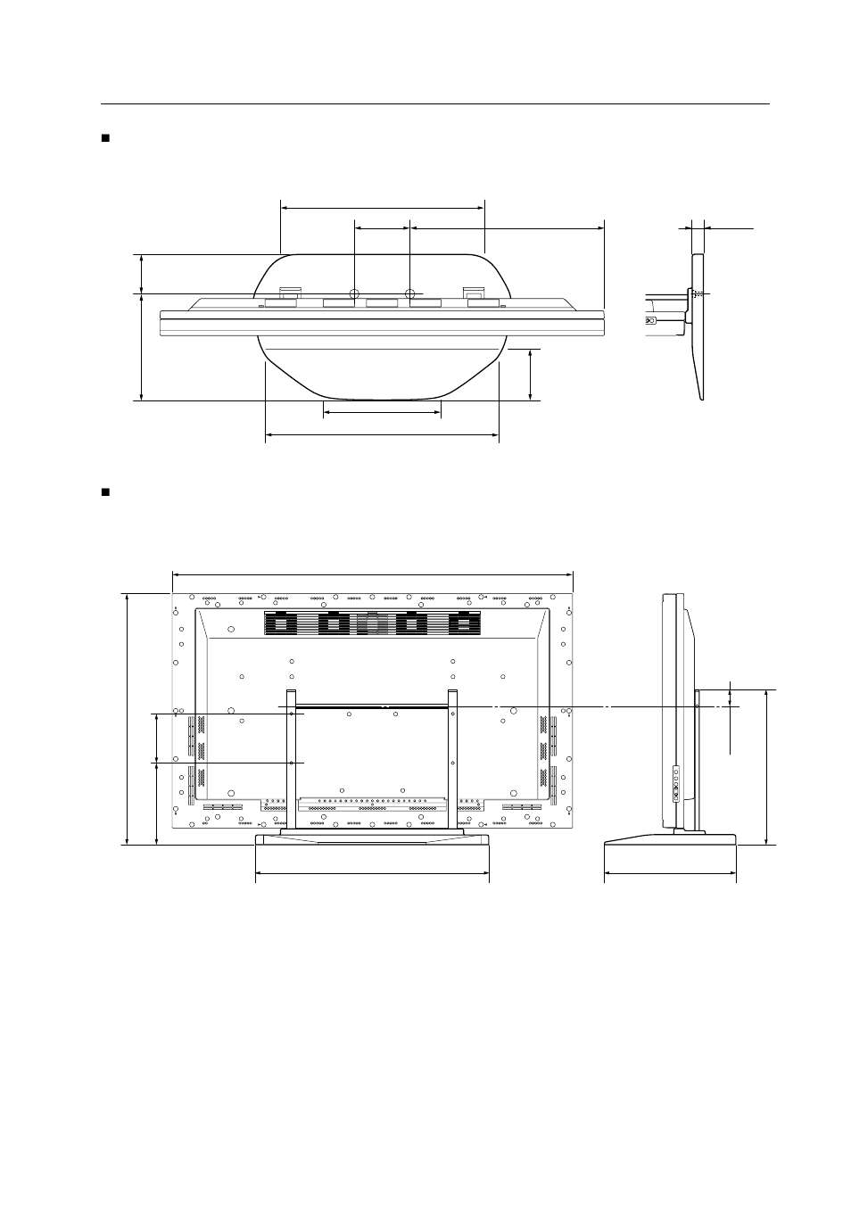 Table-top stand: pdk-5001 | Pioneer PDP-501MX User Manual | Page 41 / 115