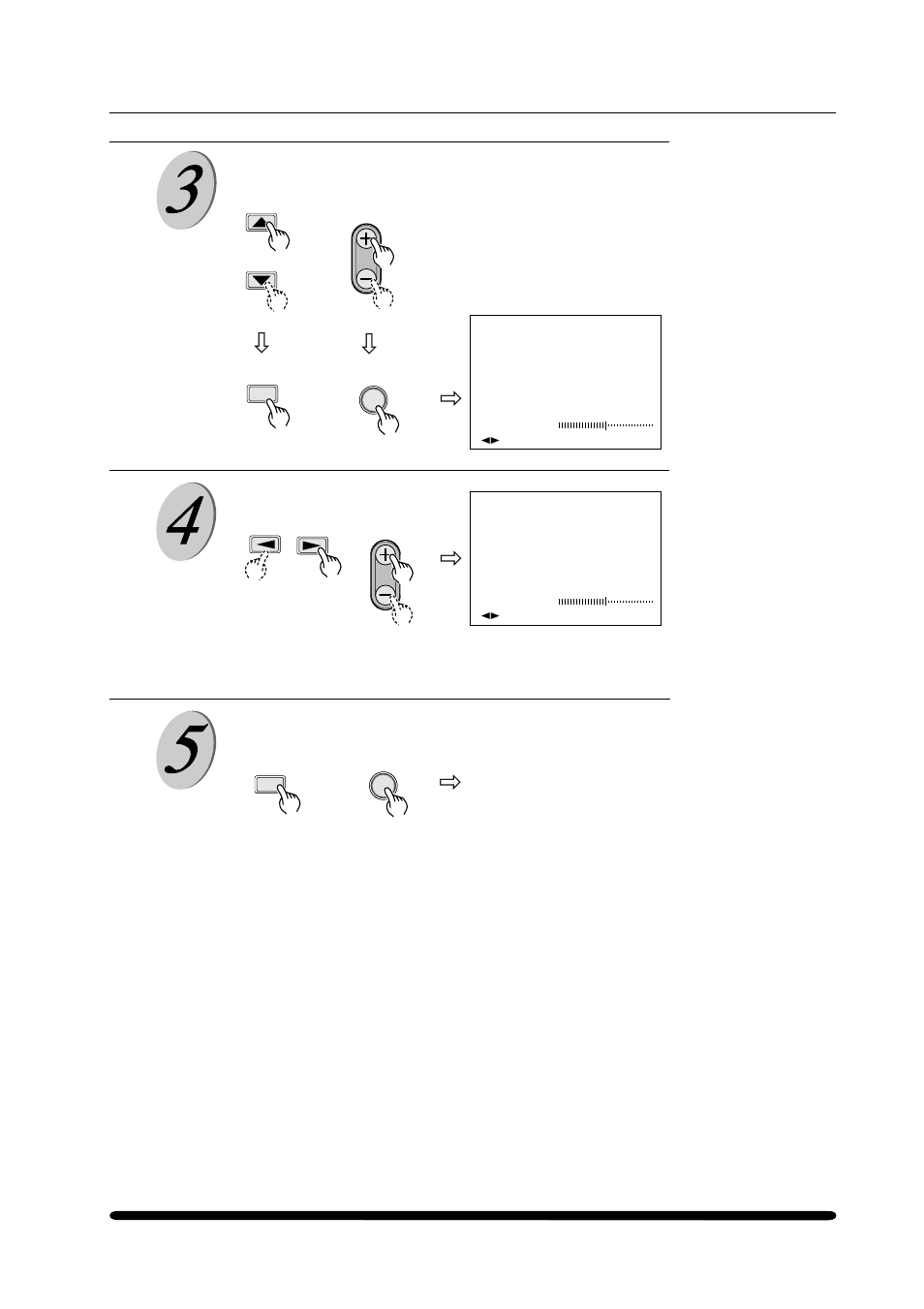 Menu mode, Step select contrast, Step make adjustments | Step complete the procedure | Pioneer PDP-501MX User Manual | Page 73 / 115