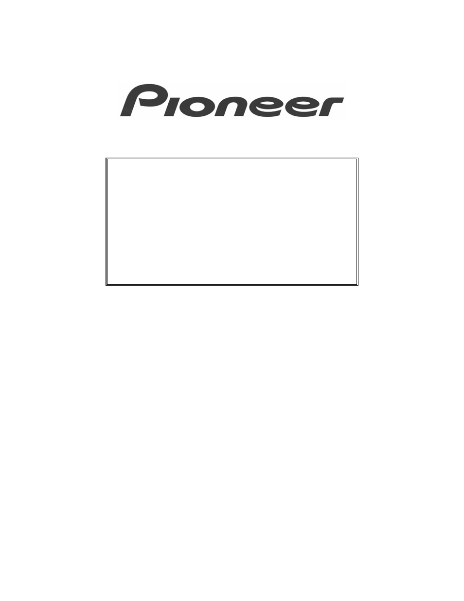 Pioneer DVD-116 User Manual | 13 pages