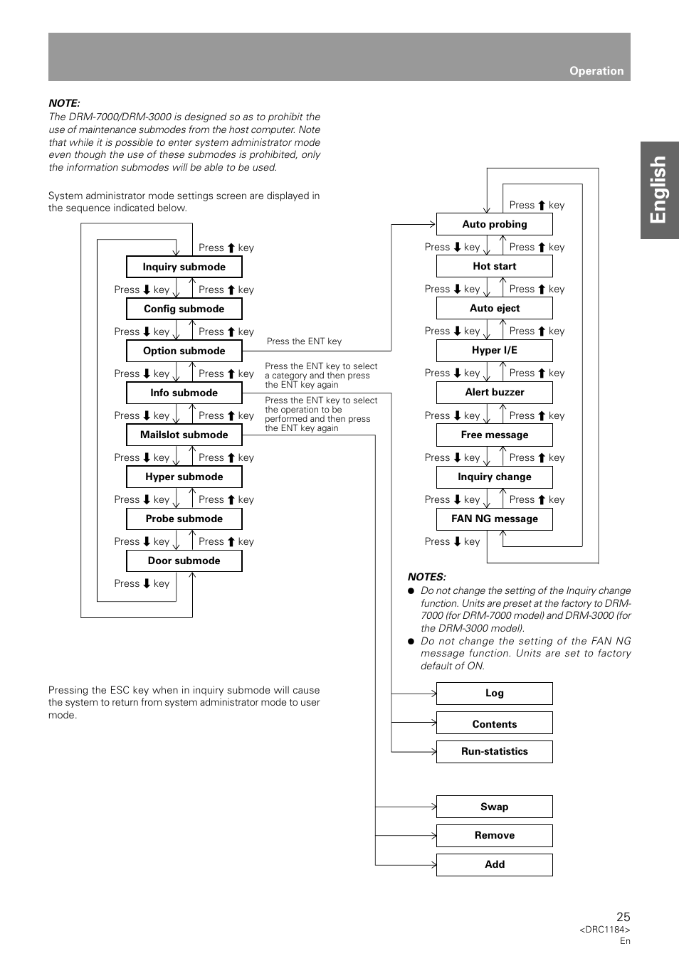 English | Pioneer DRM-7000 User Manual | Page 25 / 47