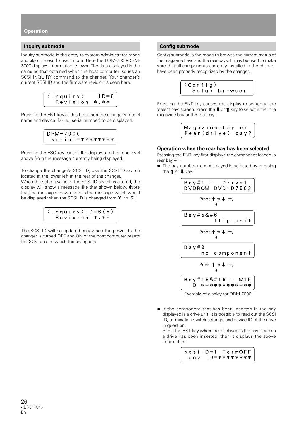 Pioneer DRM-7000 User Manual | Page 26 / 47