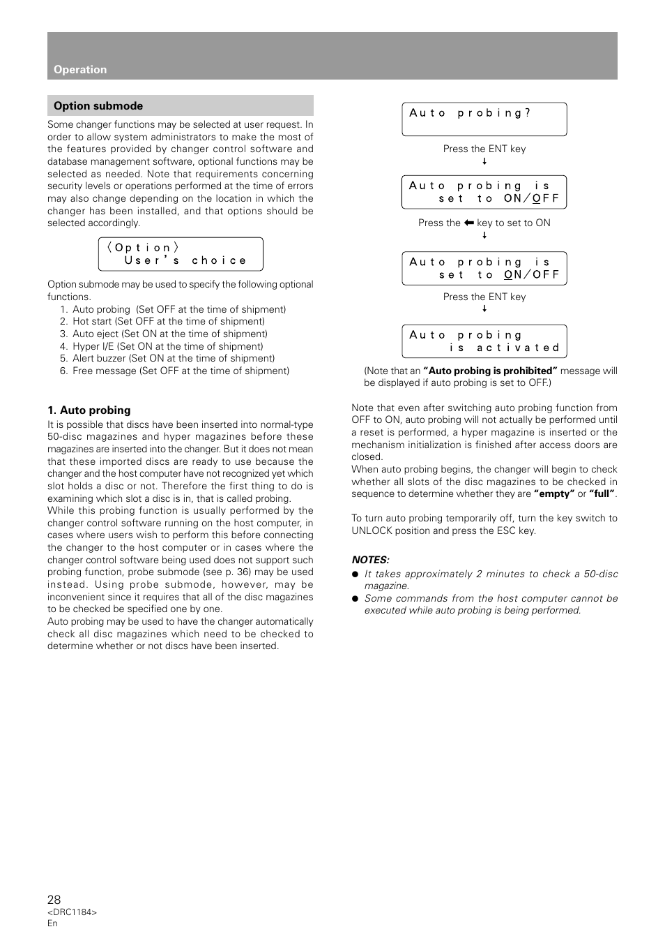 Pioneer DRM-7000 User Manual | Page 28 / 47