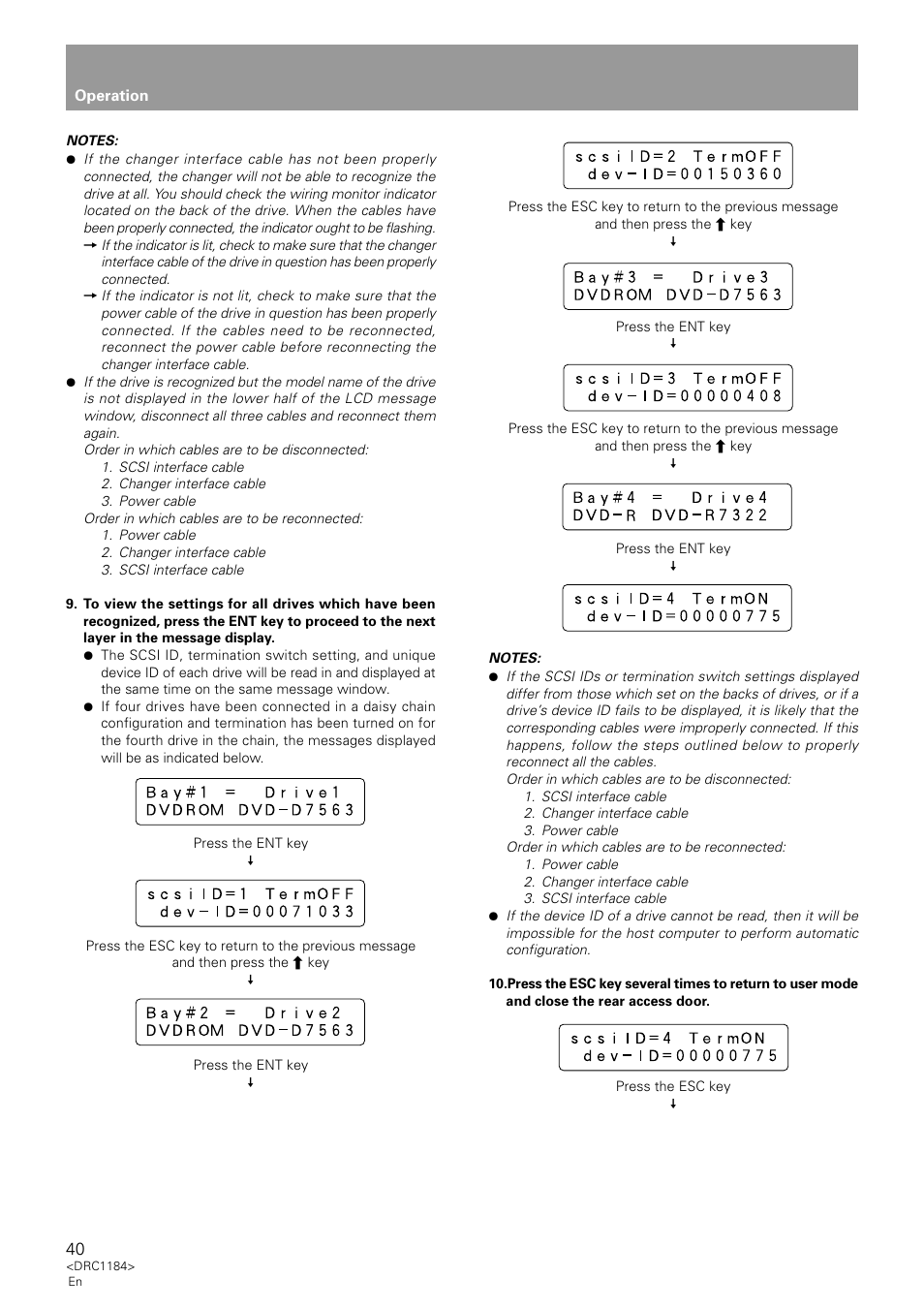 Pioneer DRM-7000 User Manual | Page 40 / 47