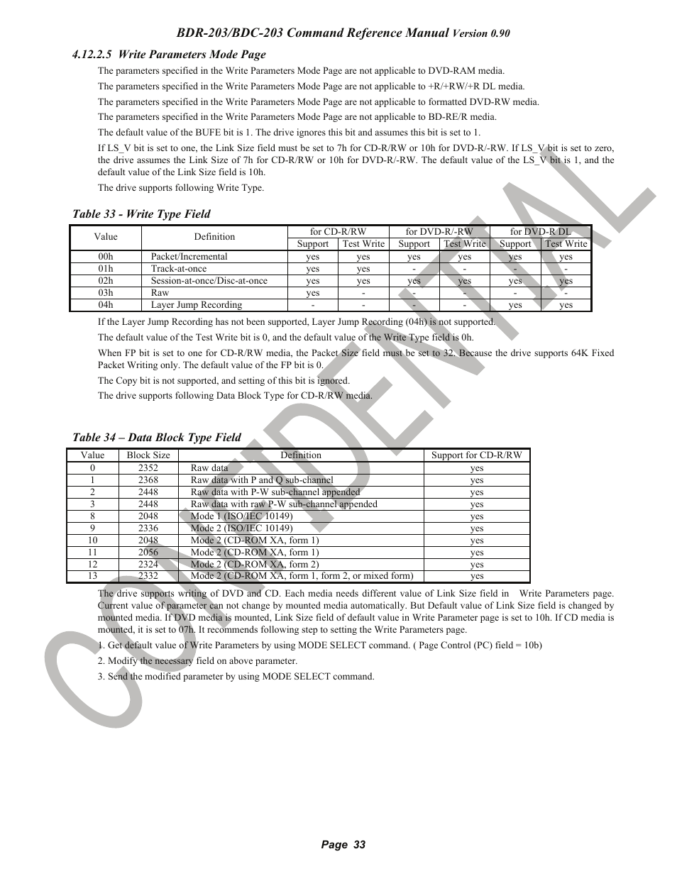 Pioneer confidential | Pioneer BDR-203 User Manual | Page 34 / 40