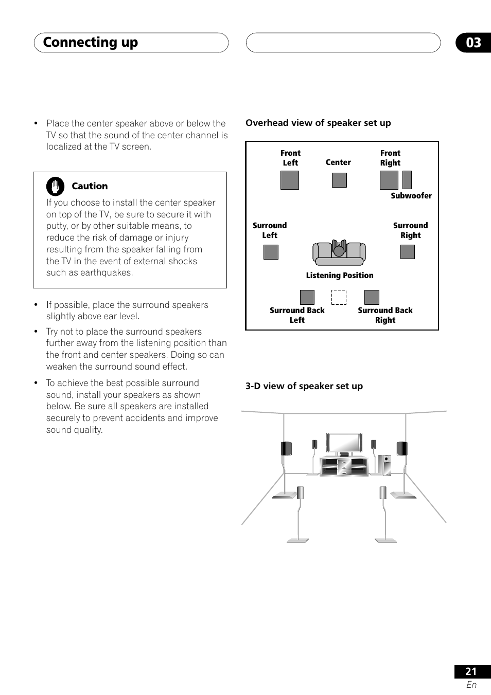 Connecting up 03 | Pioneer VSX-41 User Manual | Page 21 / 72