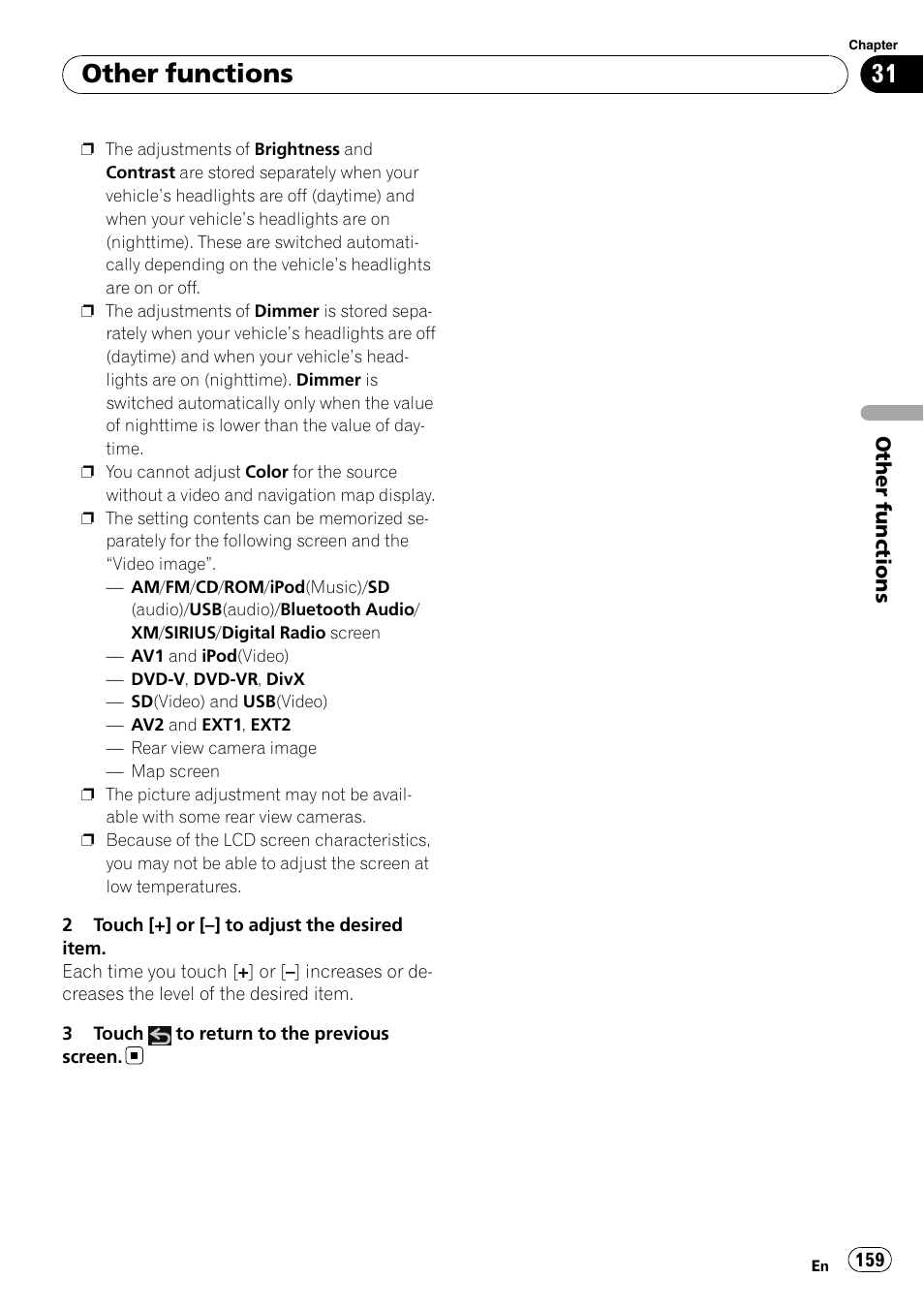 Other functions | Pioneer SUPER TUNER AVIC-Z110BT User Manual | Page 159 / 211