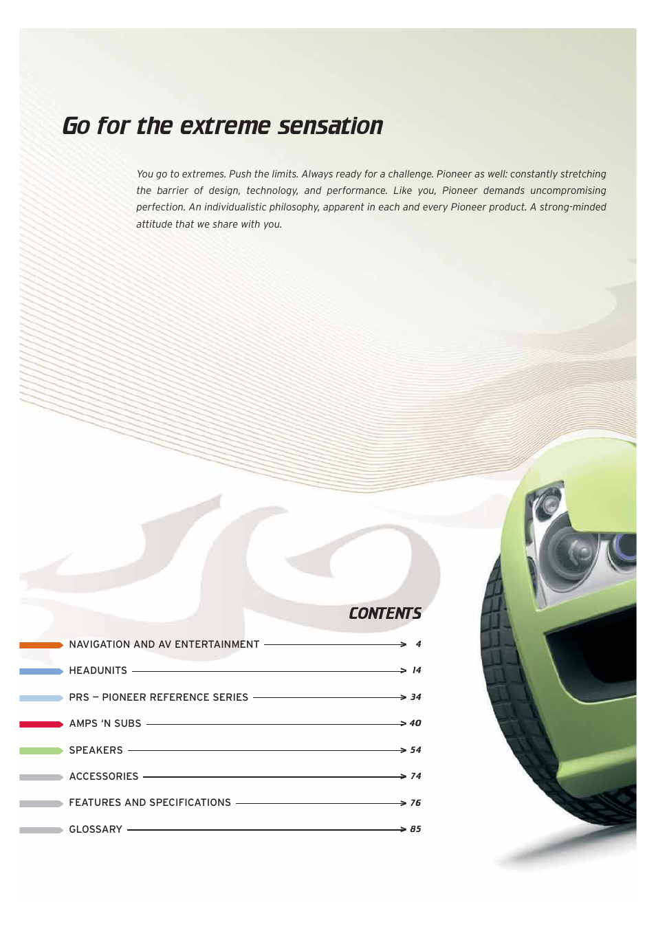 Pioneer Car CD MP3 Player User Manual | Page 2 / 39