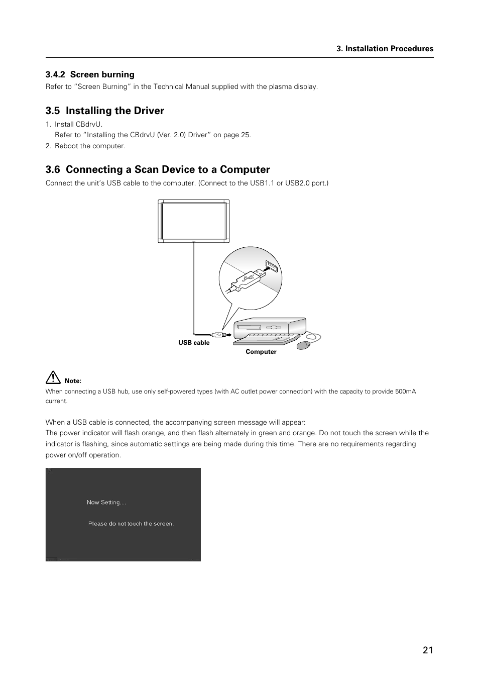5 installing the driver, 6 connecting a scan device to a computer | Pioneer HANDWRITING DEVICE PDK-50HW3 User Manual | Page 21 / 52