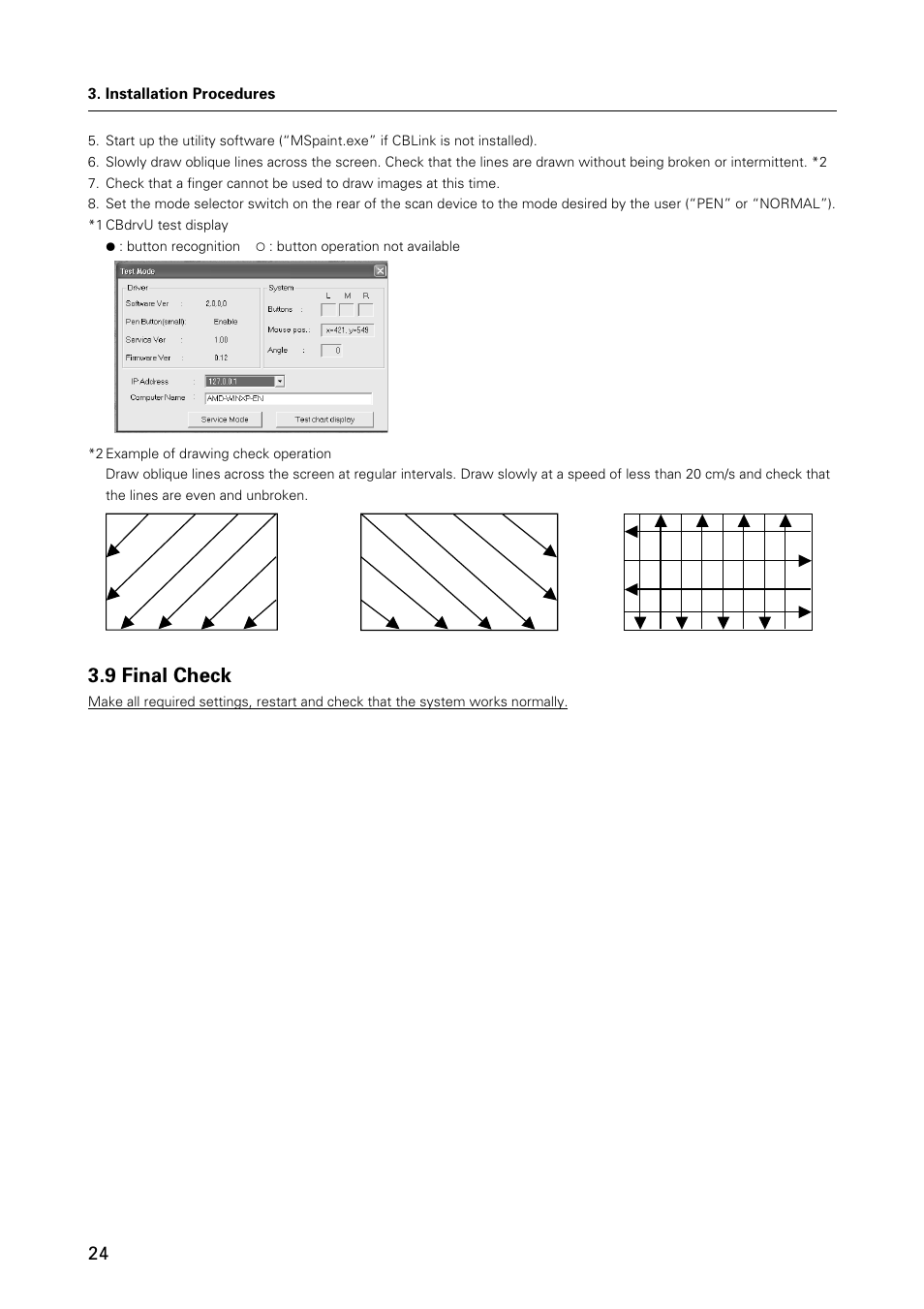 9 final check | Pioneer HANDWRITING DEVICE PDK-50HW3 User Manual | Page 24 / 52