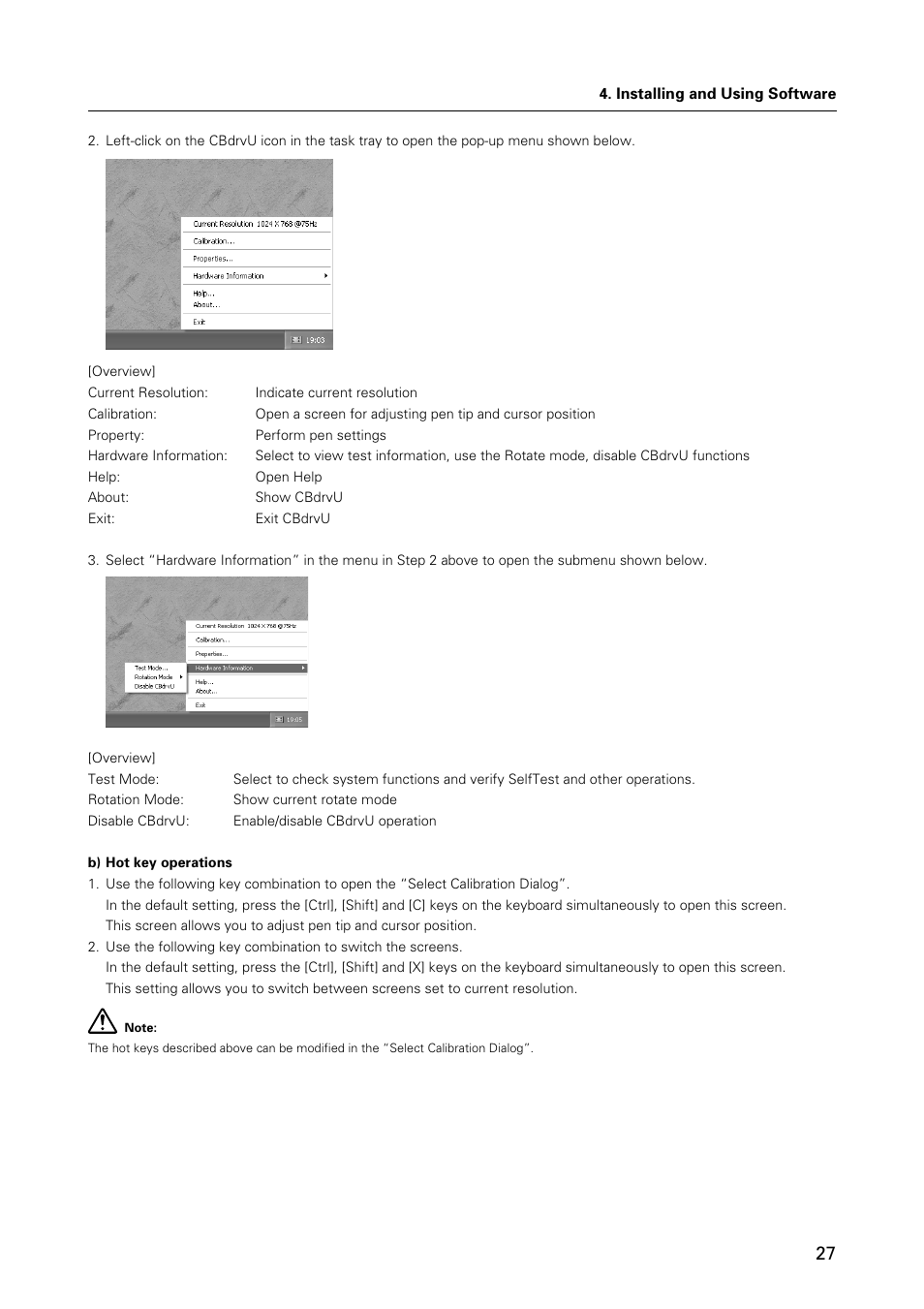 Pioneer HANDWRITING DEVICE PDK-50HW3 User Manual | Page 27 / 52