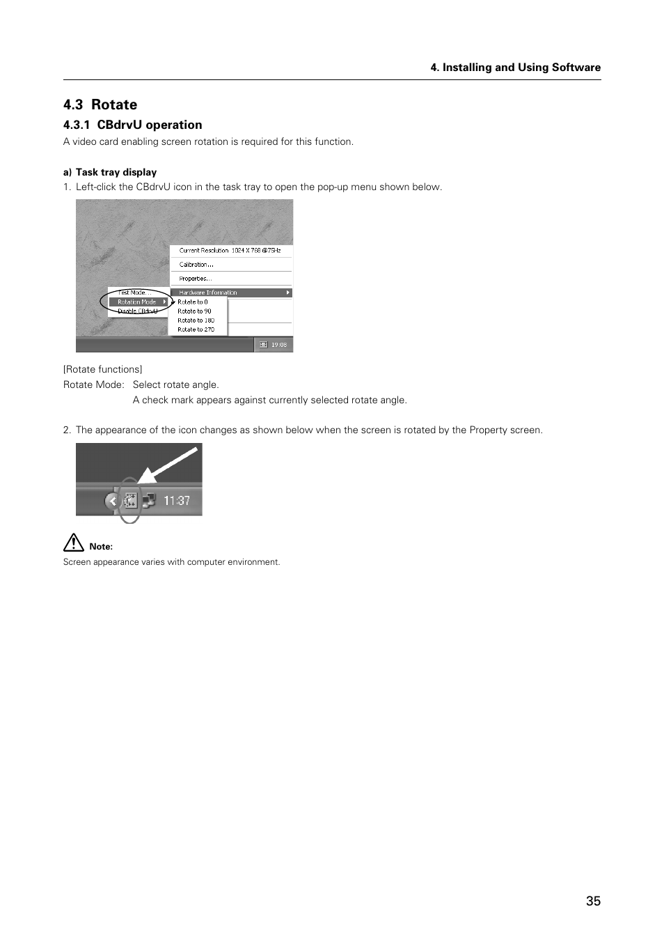 3 rotate | Pioneer HANDWRITING DEVICE PDK-50HW3 User Manual | Page 35 / 52