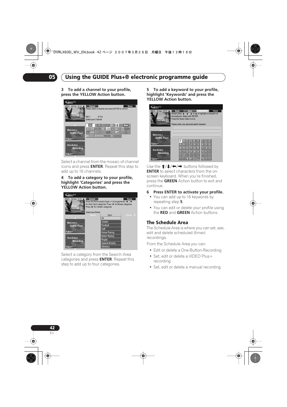 Pioneer DVR-LX60D User Manual | Page 42 / 160