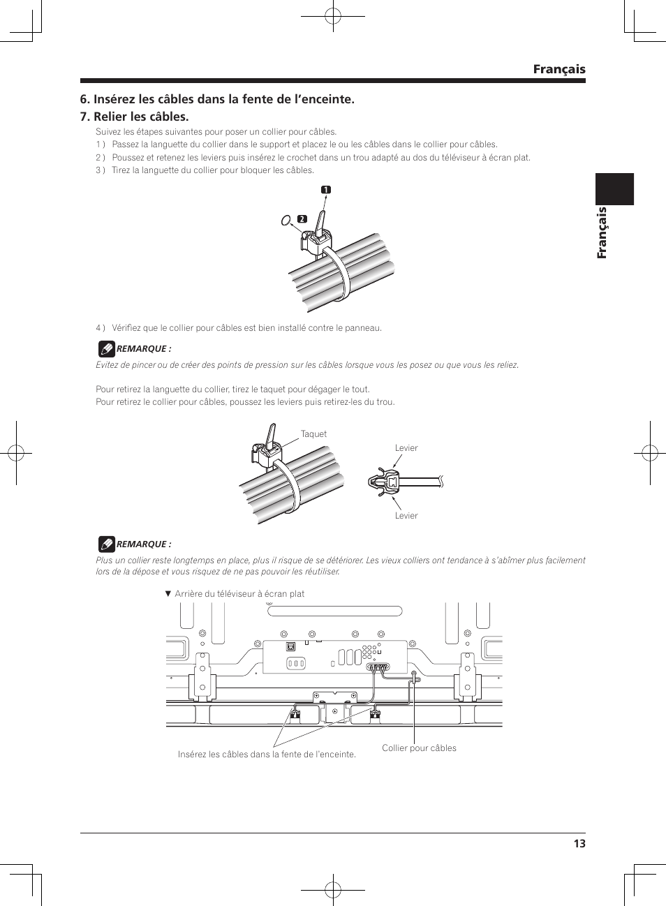 Français | Pioneer KURO PDP-S65 User Manual | Page 13 / 58