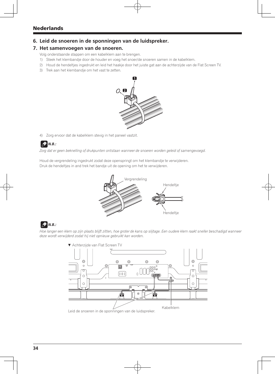 Nederlands | Pioneer KURO PDP-S65 User Manual | Page 34 / 58