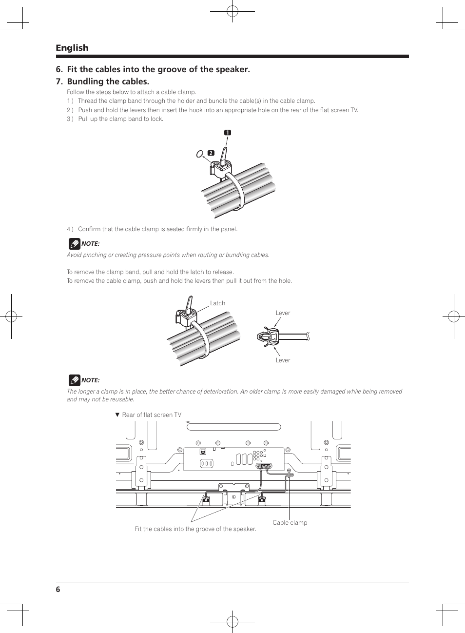 English | Pioneer KURO PDP-S65 User Manual | Page 6 / 58